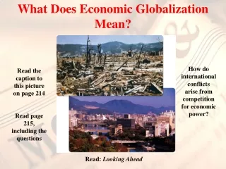 What Does Economic Globalization Mean?