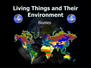 Living Things and Their Environment
