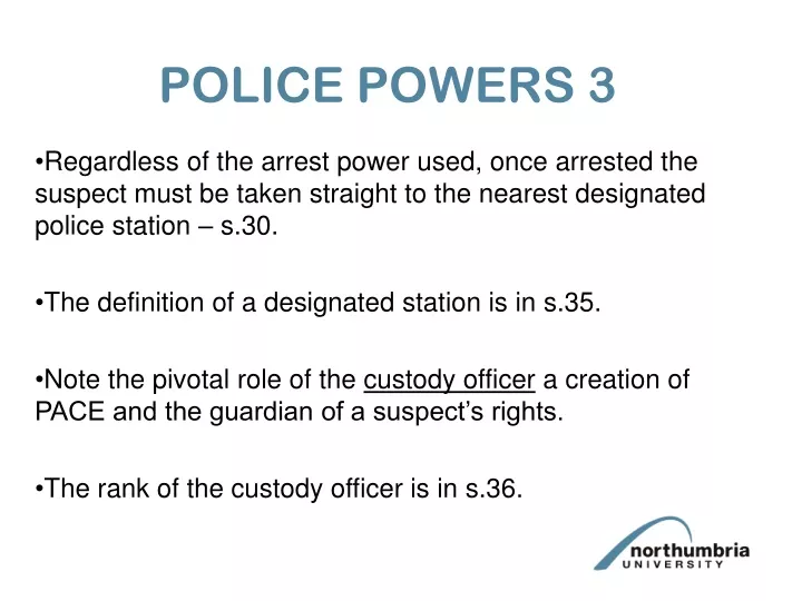 police powers 3