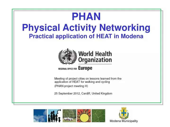 phan physical activity networking practical
