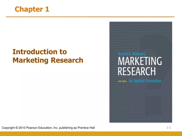 introduction to marketing research