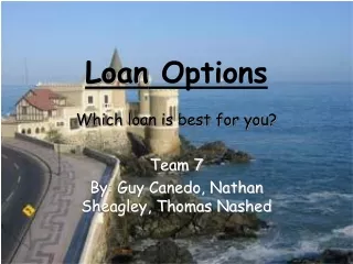 Loan  Options