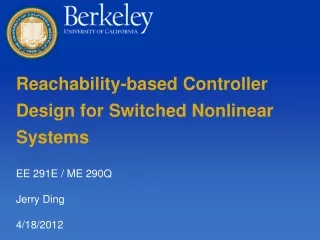 Reachability-based Controller Design for Switched Nonlinear Systems