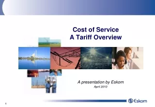 Cost of Service A Tariff Overview