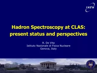 Hadron Spectroscopy at CLAS: present status and perspectives