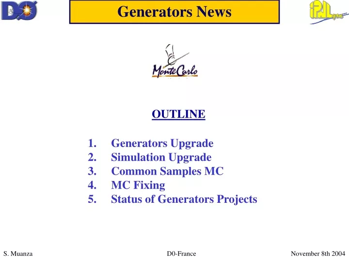 generators news