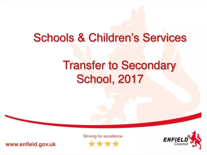 schools children s services transfer to secondary