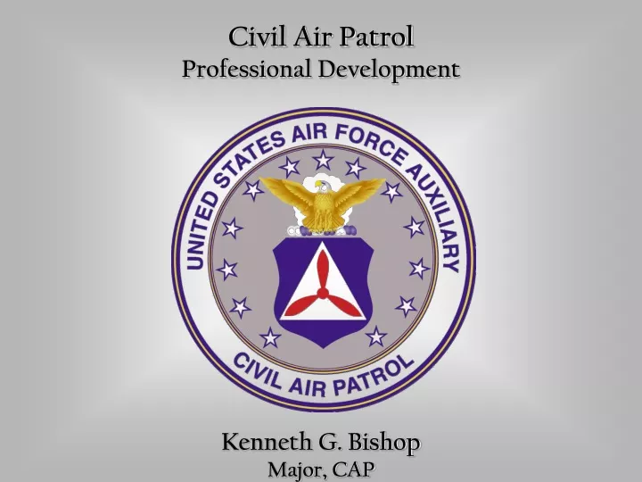 civil air patrol professional development