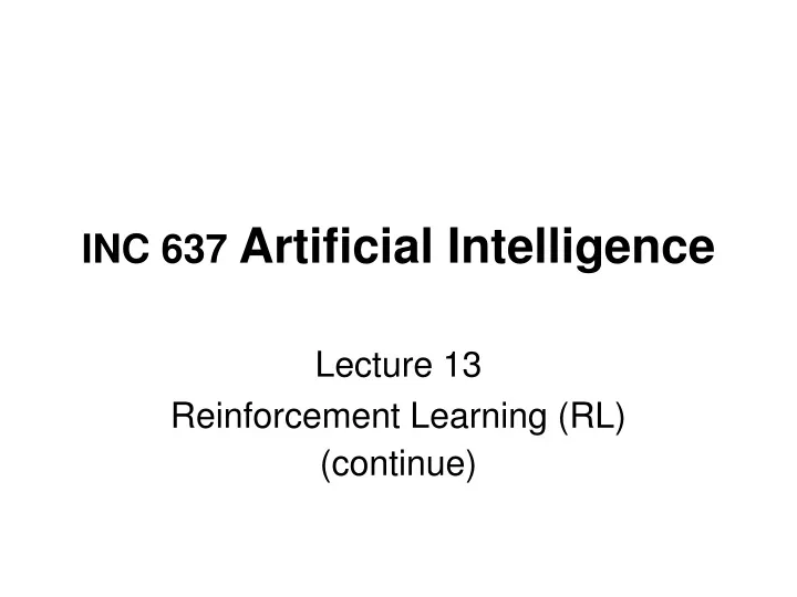 inc 637 artificial intelligence