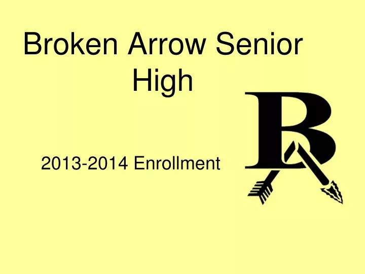 broken arrow senior high