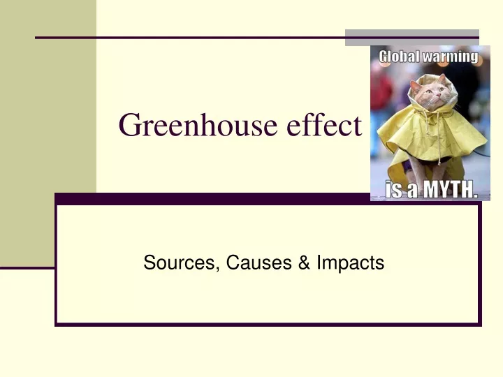 greenhouse effect