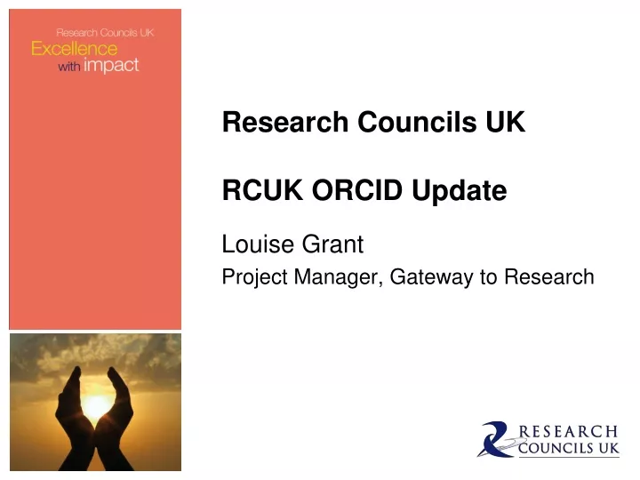research councils uk rcuk orcid update