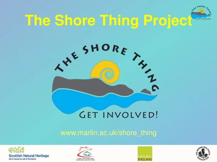 the shore thing project