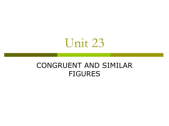 unit 23
