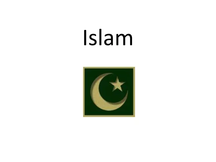 islam