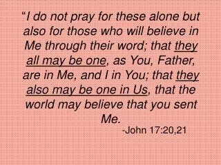 -John 17:20,21