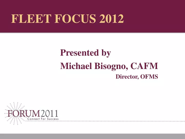 fleet focus 2012