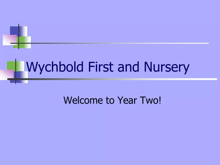 wychbold first and nursery