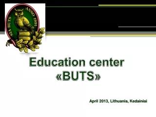 Education center  «BUTS»