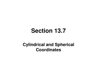Section 13.7
