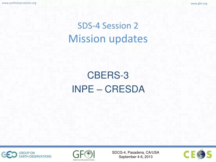 sds 4 session 2 mission updates