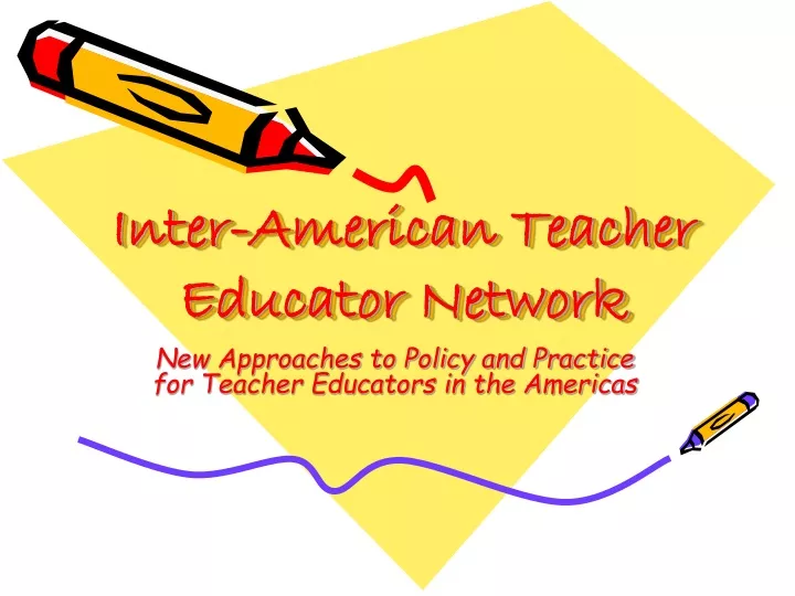inter american teacher educator network