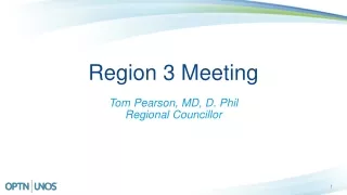 Region 3 Meeting