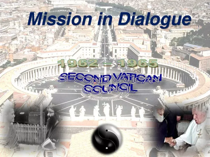 mission in dialogue