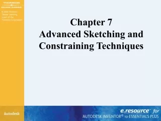 Chapter 7  Advanced Sketching and Constraining Techniques