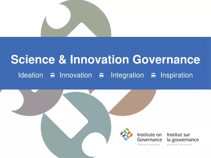 science innovation governance