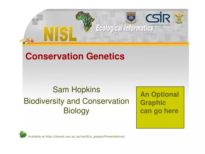 conservation genetics