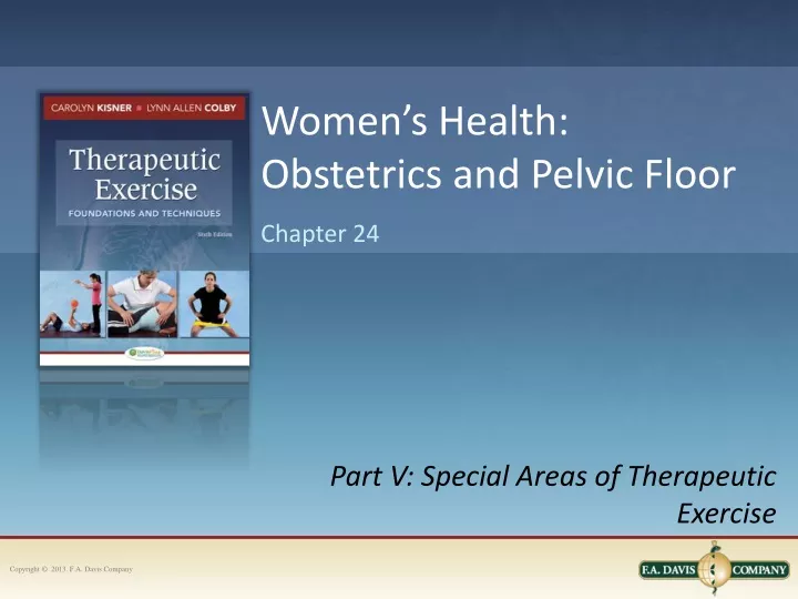 women s health obstetrics and pelvic floor