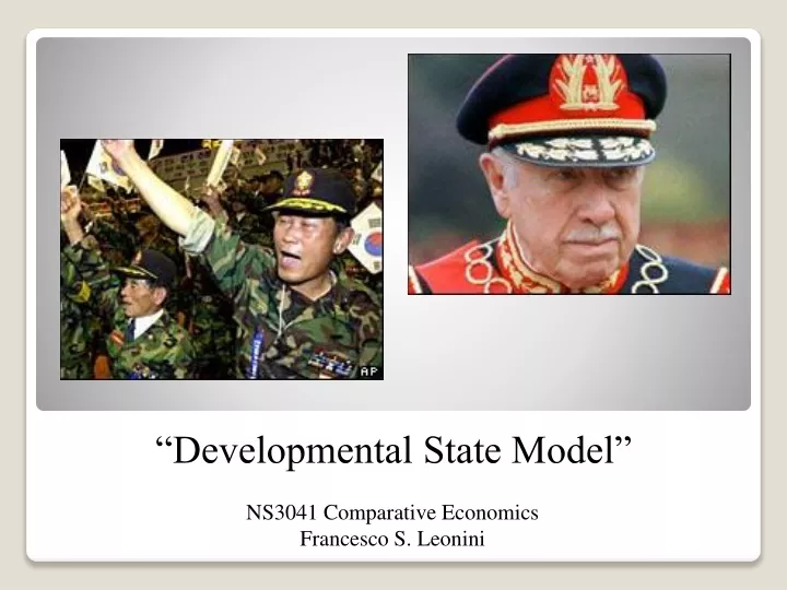 developmental state model