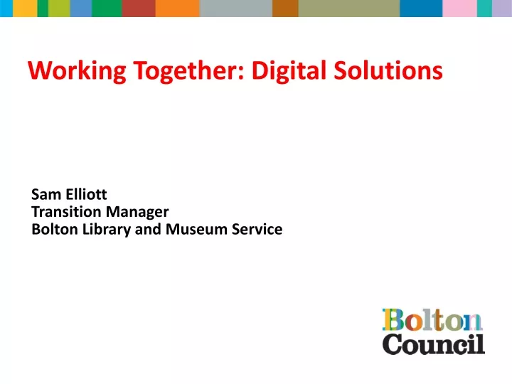 working together digital solutions