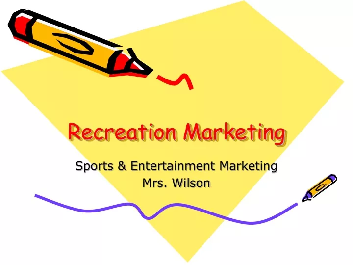 recreation marketing