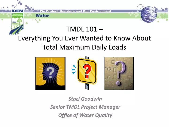 tmdl 101 everything you ever wanted to know about total maximum daily loads