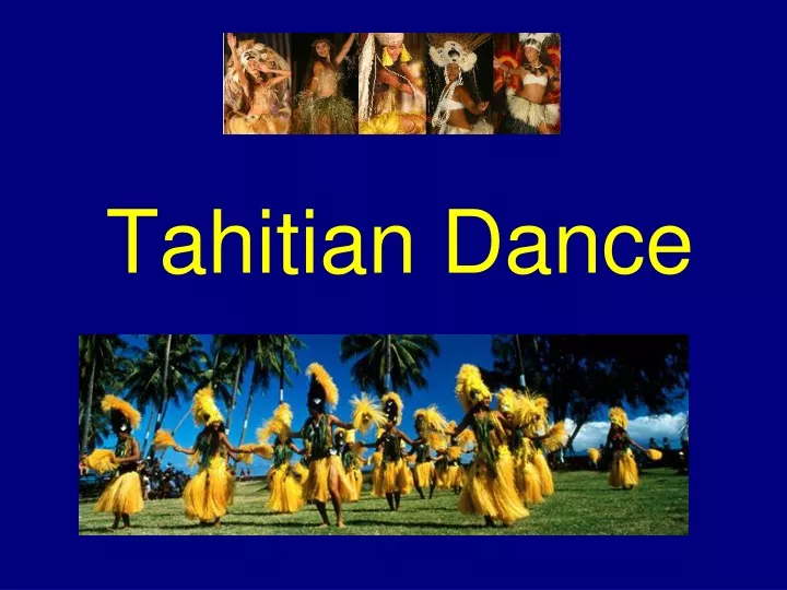 tahitian dance