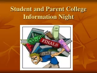 Student and Parent College Information Night