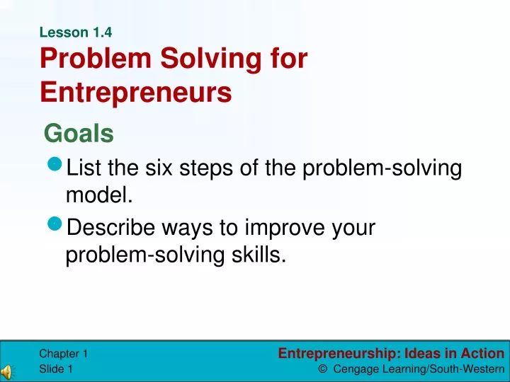 lesson 1 4 problem solving for entrepreneurs