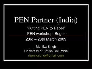 PEN Partner (India)