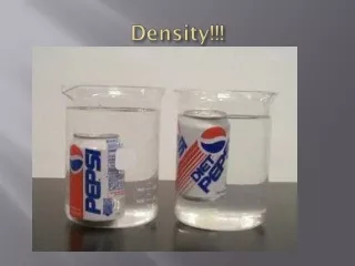 Density!!!