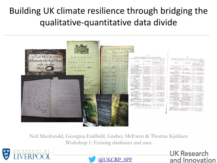 building uk climate resilience through bridging