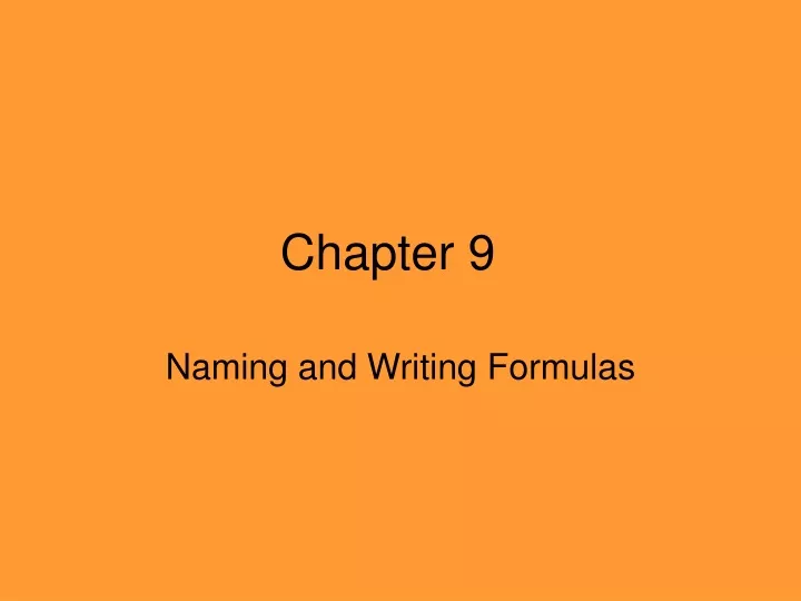 chapter 9