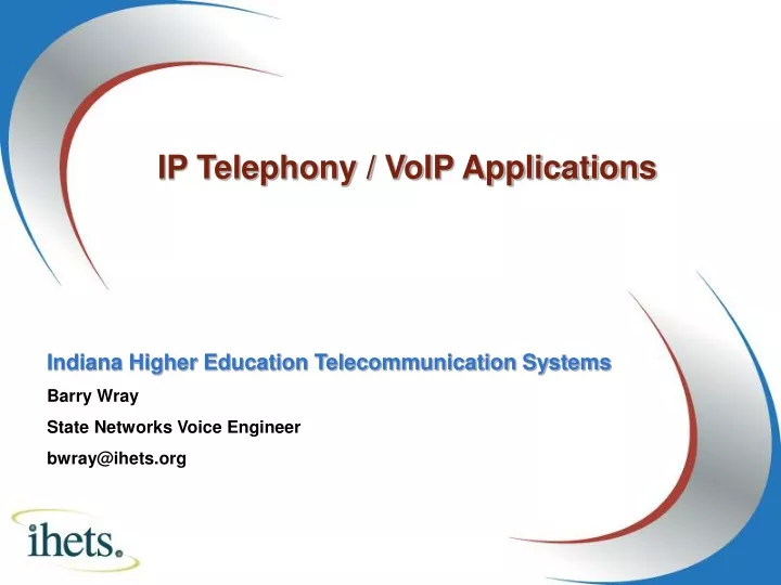ip telephony voip applications
