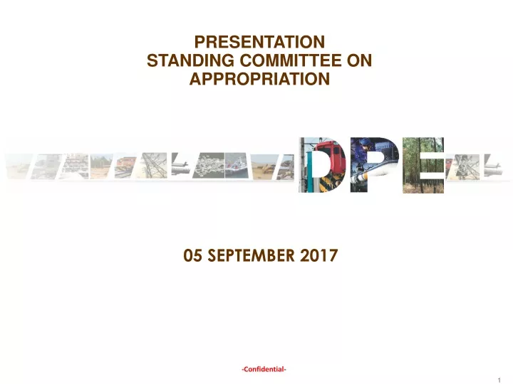 presentation standing committee on appropriation
