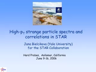 High-p T  strange particle spectra and correlations in STAR
