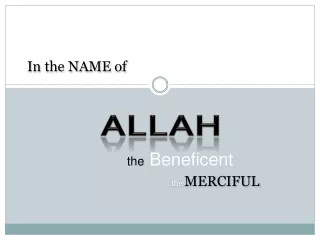 the Beneficent