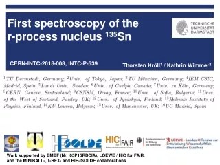 First spectroscopy of the  r-process nucleus  135 Sn
