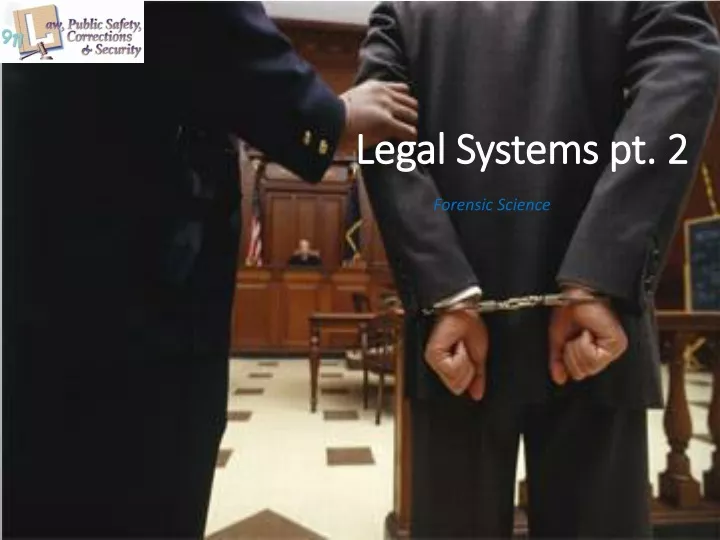legal systems pt 2