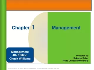 Chapter  1              Management